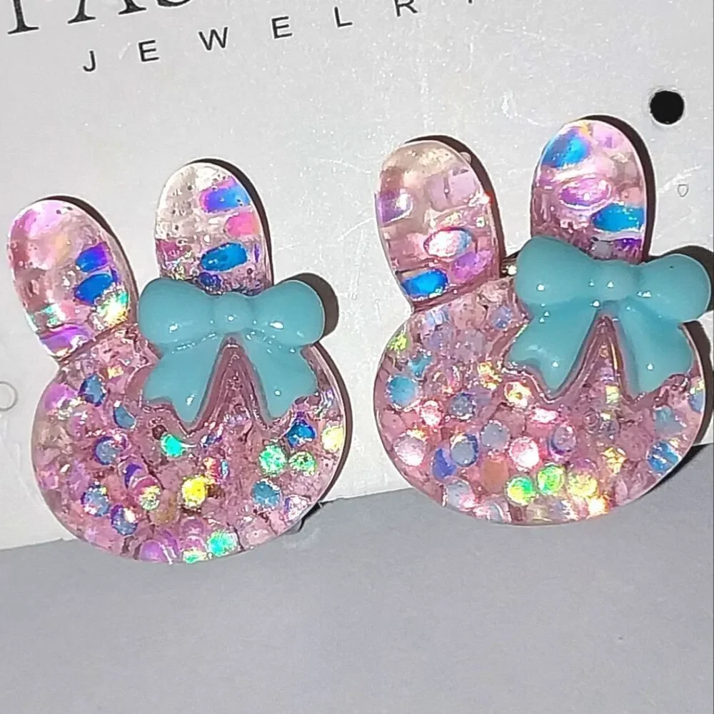 Beautiful girls clip-on earrings for kids
